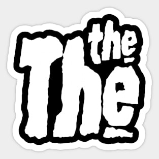 The The band logo design Sticker